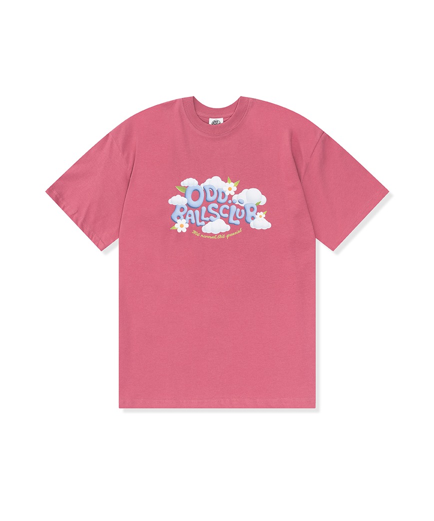 ODBC 클라우드 반팔 티셔츠 핑크